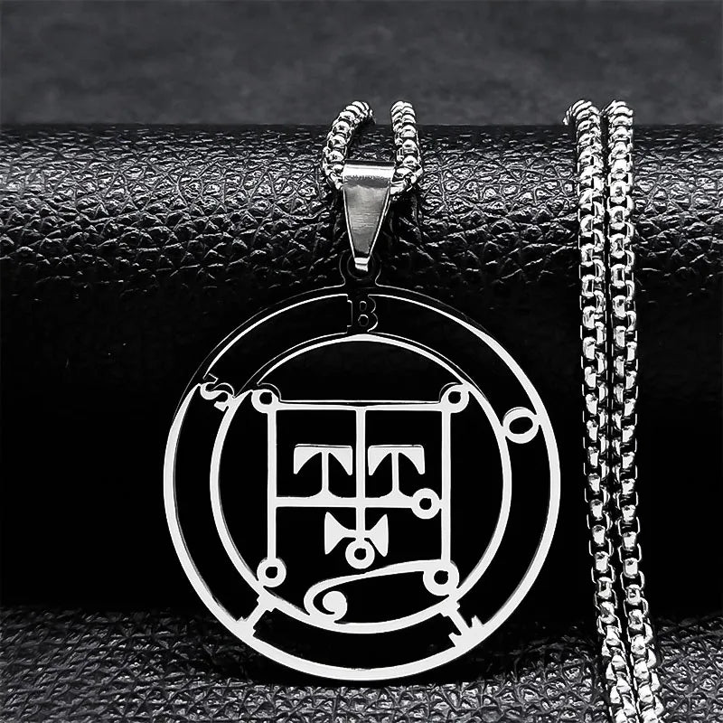 Collar Satánico Colgante Espíritu Demoníaco botis