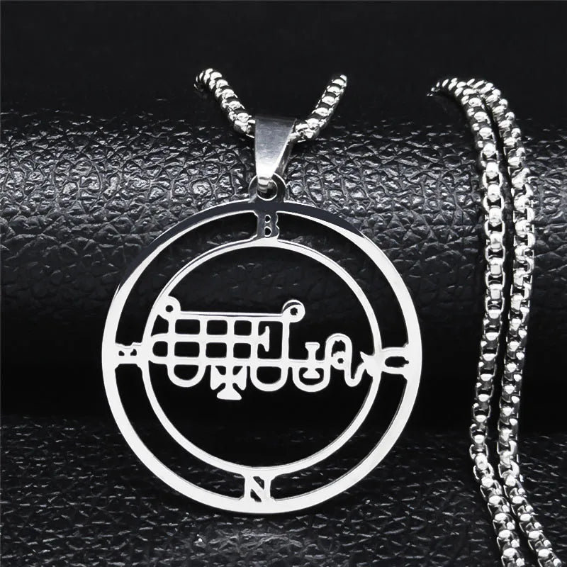 Collar Satánico Colgante Espíritu Demoníaco bune