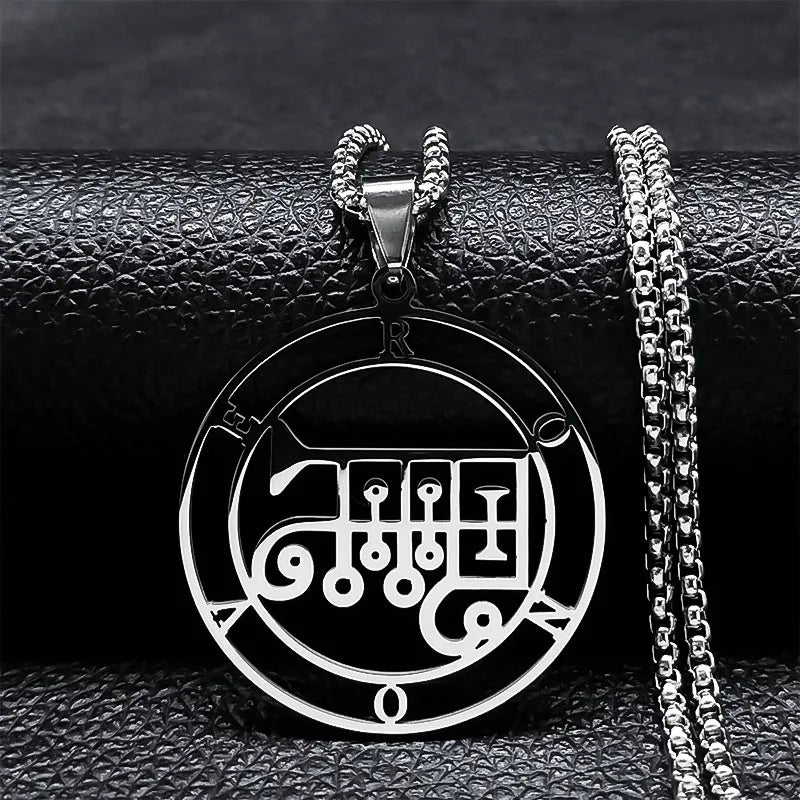 Collar Satánico Colgante Espíritu Demoníaco ronove