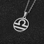 Collar Colgante Signo del Zodiaco 12 Constelaciones