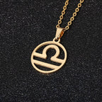 Collar Colgante Signo del Zodiaco 12 Constelaciones