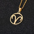 Collar Colgante Signo del Zodiaco 12 Constelaciones