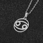 Collar Colgante Signo del Zodiaco 12 Constelaciones