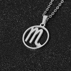 Collar Colgante Signo del Zodiaco 12 Constelaciones