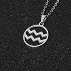 Collar Colgante Signo del Zodiaco 12 Constelaciones