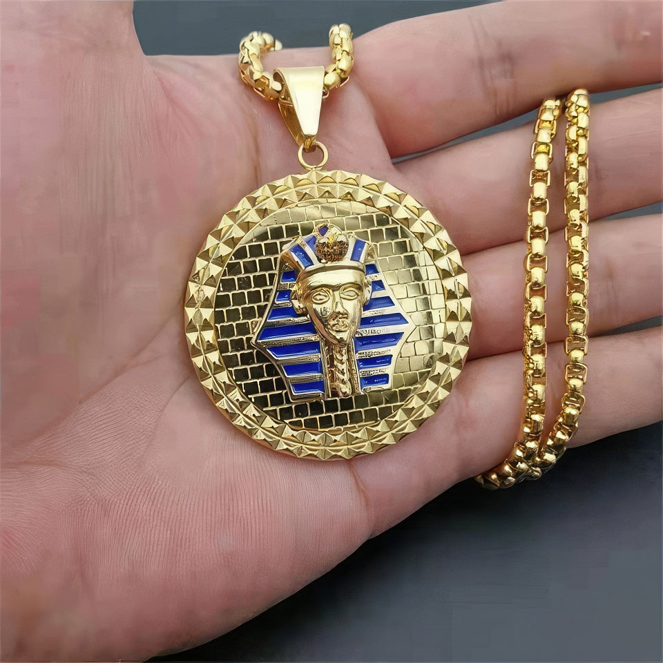 Collar estilo egipcio oro