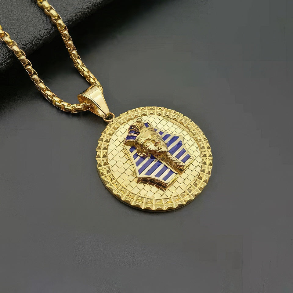 Collar estilo egipcio oro