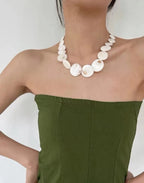Collar Gargantilla en Nácar con Concha 1