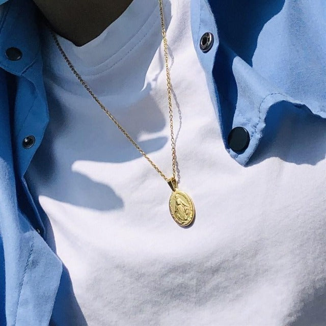 Collar Virgen María