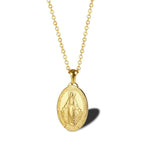 Collar Virgen María oro