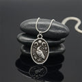 Collar Vikingo con Colgante Cuervo de Odín tipo 2