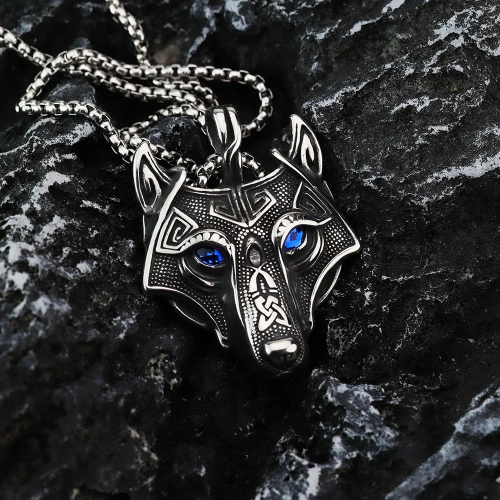 Collar Vikingo Lobo Fenrir