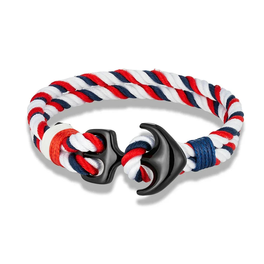 Double bracelet ancre
