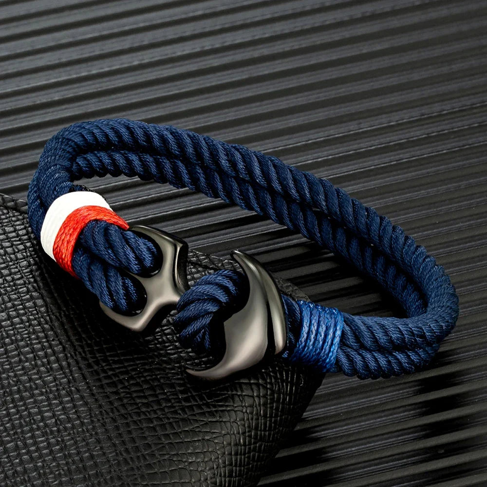 Double bracelet ancre