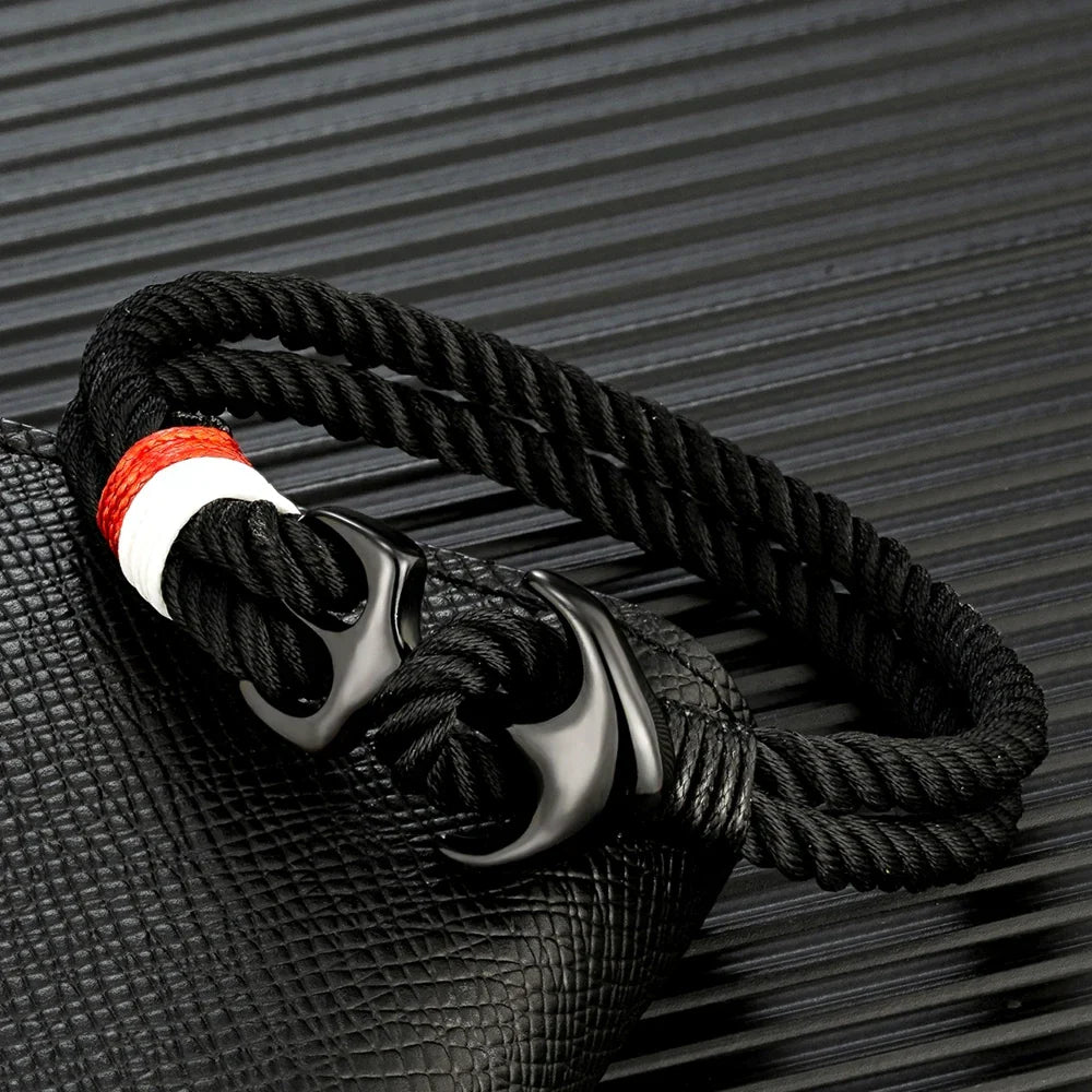 Double bracelet ancre