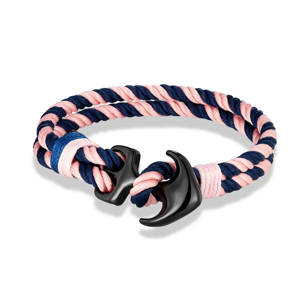 Double bracelet ancre