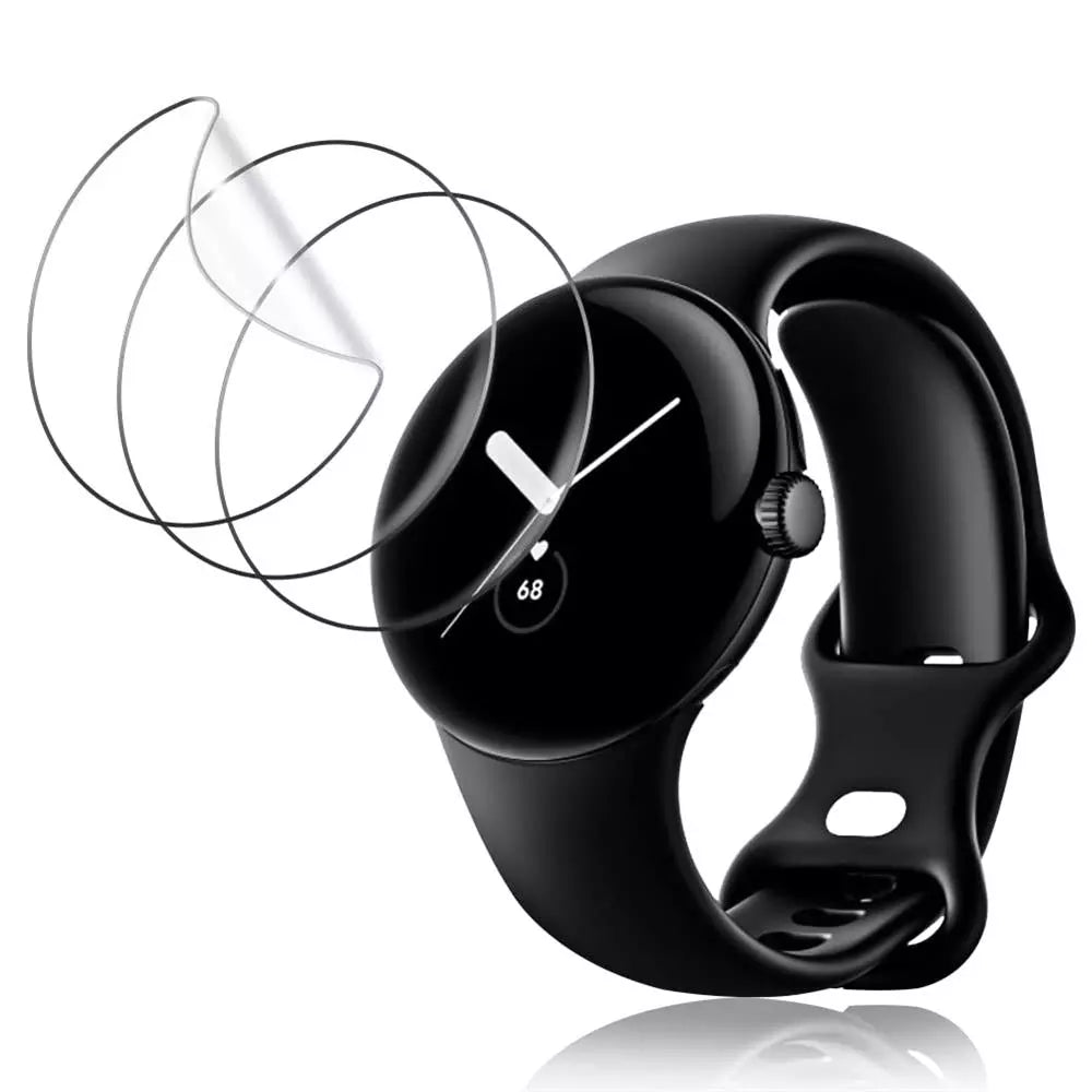 Película Protectora de Pantalla Transparente Anti‑Rayaduras Google Pixel Watch 1 y 2