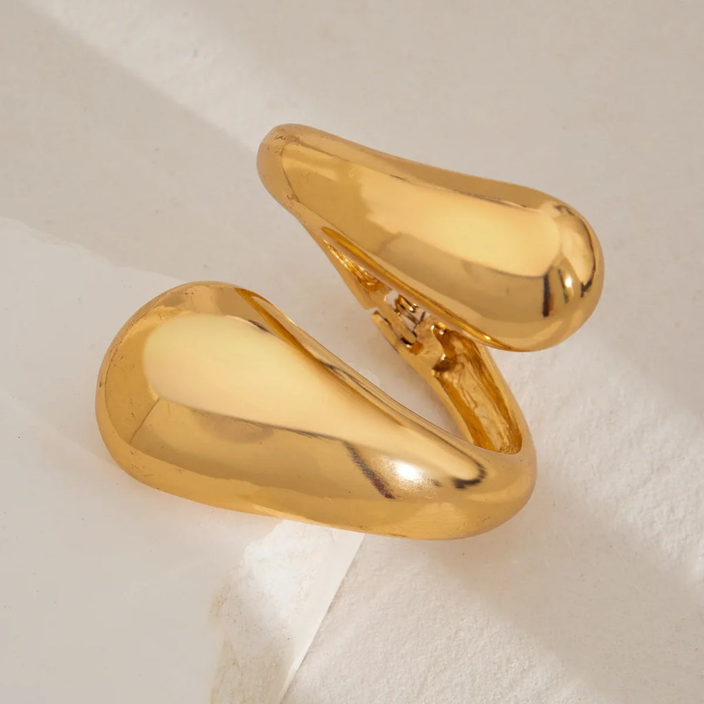 Gran Pulsera Gourmet Gota de Agua oro