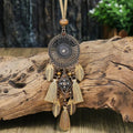 Collar con Colgante de Estilo Étnico con Flecos estilo 1