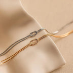 Juego de 2 Pulseras Nudos Románticos para Pareja de Amigos o Dúo