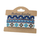 Lot de 3 bracelets brésiliens style ethnique fait main