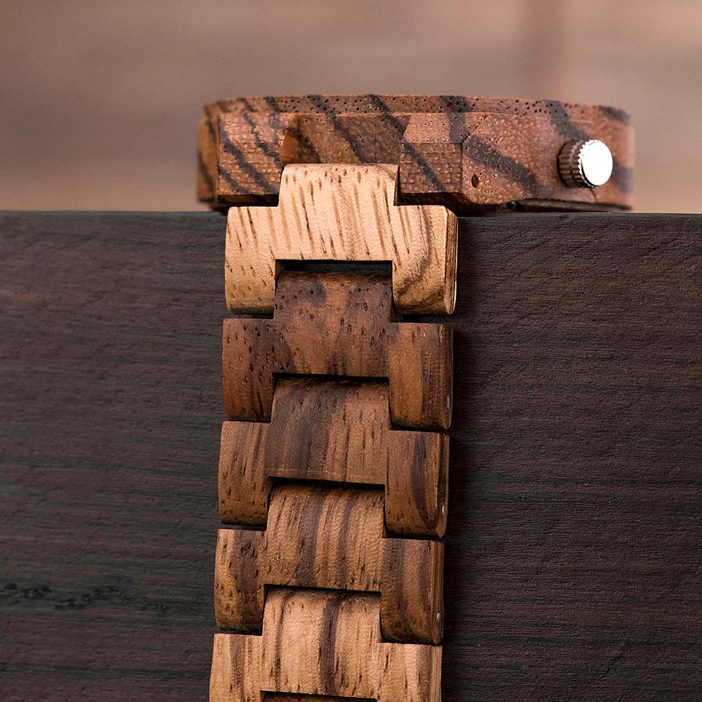 Reloj Viking Hombre Madera madera