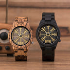 Reloj Viking Hombre Madera