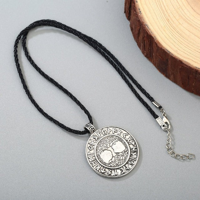 Colgante Árbol de la Vida Celta plata antiguo