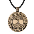 Colgante Árbol de la Vida bronce antiguo