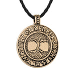 Colgante Árbol de la Vida bronce antiguo