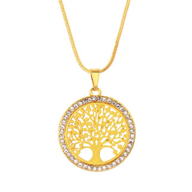 Colgante Árbol de la Vida Oro dorado