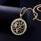Colgante Árbol de la Vida Oro Blanco oro