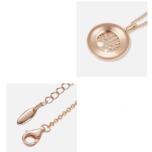 Colgante Árbol de la Vida Oro Rosado