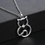 Colgante de Gato en Plata