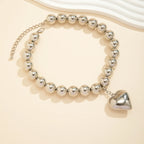 Colgante Corazón Mujer Collar de plata