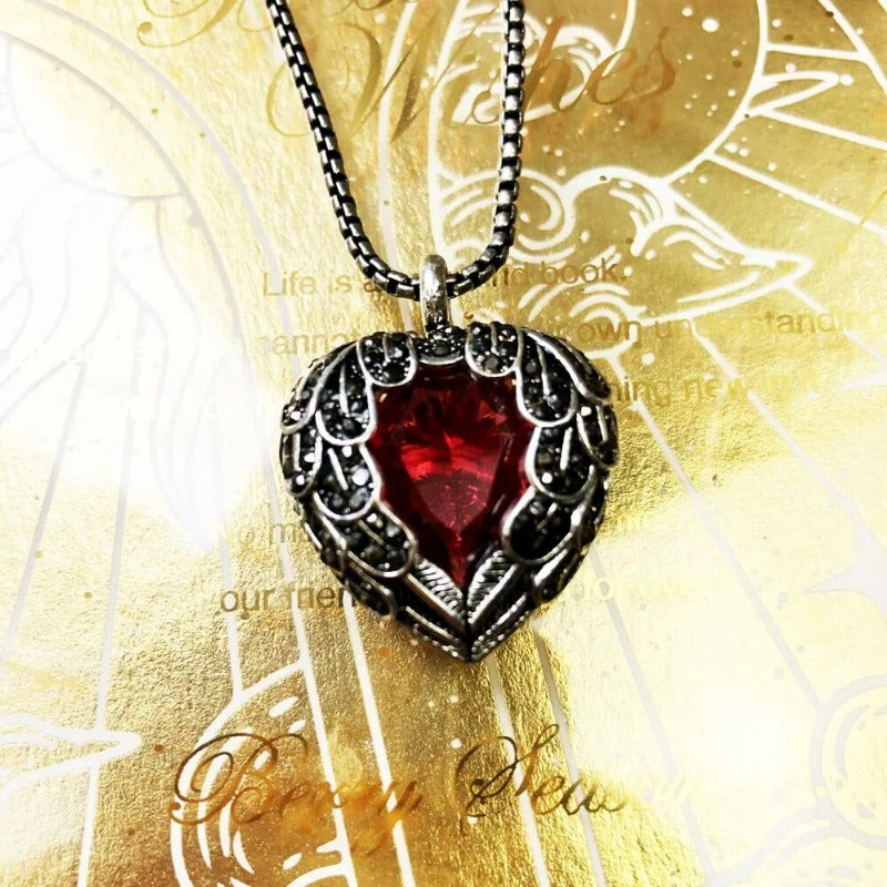 Colgante Corazón Rubí - Exception®