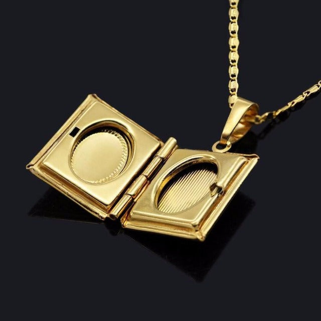 Colgante Corán Plata Oro Hombre Mujer