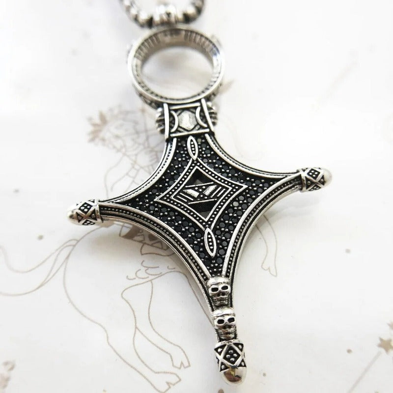 Colgante Cruz de Agadez en Plata - Exception®