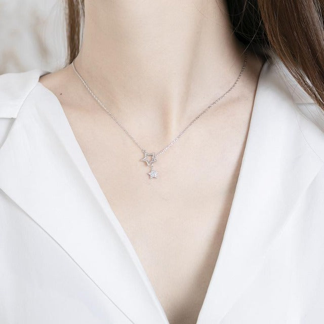 Colgante Estrella Plata
