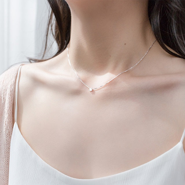 Colgante Estrella Plata Mujer