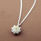 Colgante Flor de Loto y Collar