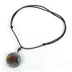 Collar con Colgante de Orgonita de Protección y Meditación para Hombre o Mujer