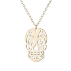 Colgante Calavera Oro