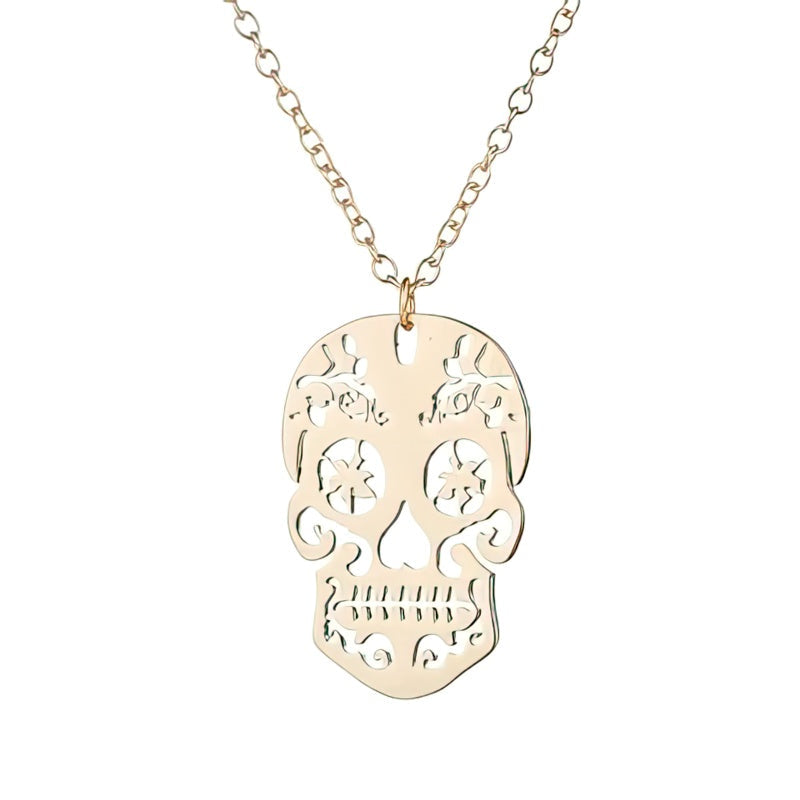 Colgante Calavera Oro