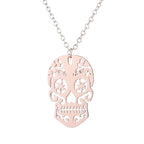 Colgante Calavera Oro