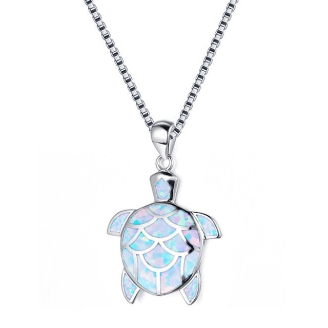 Colgante Tortuga blanco