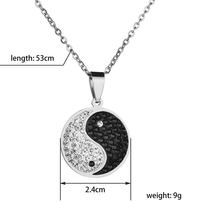 Colgante Yin Yang Piedra